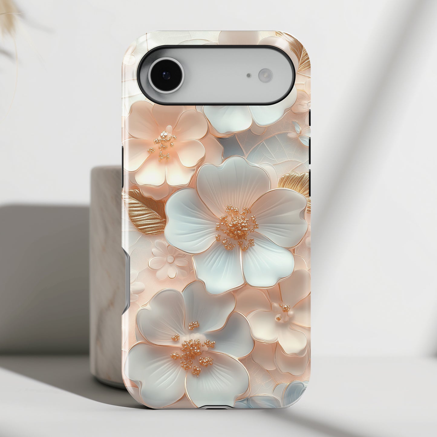 Elegant Floral Design iPhone Case