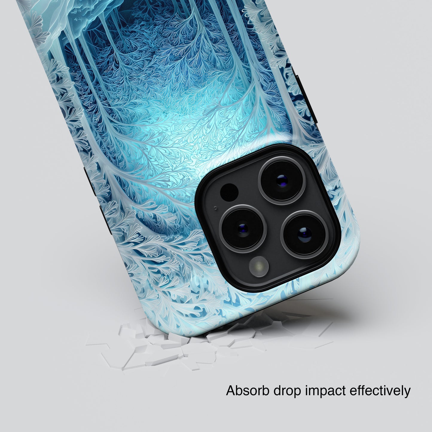 Enchanted Winter Forest Design iPhone Case