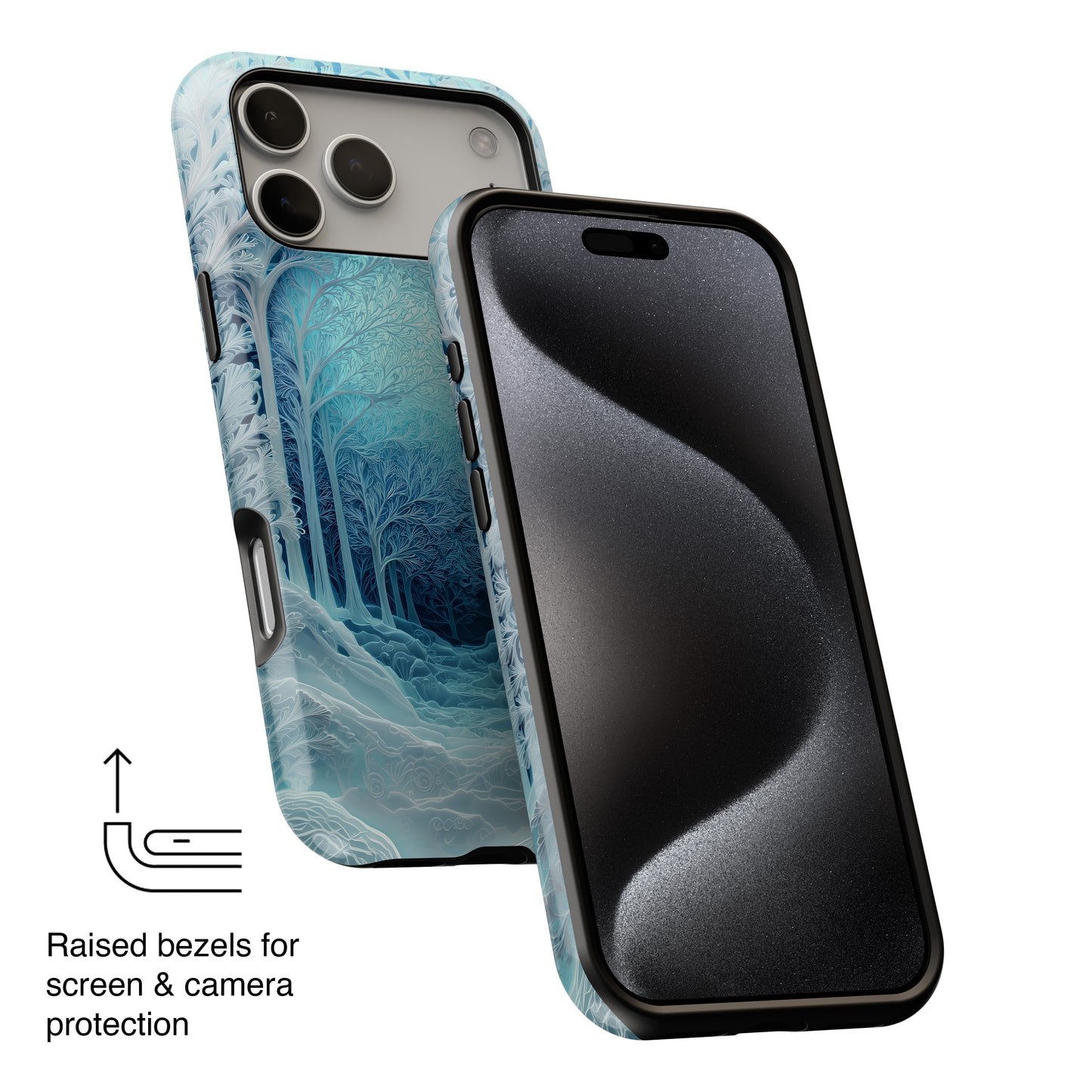 Enchanted Winter Forest Design iPhone Case