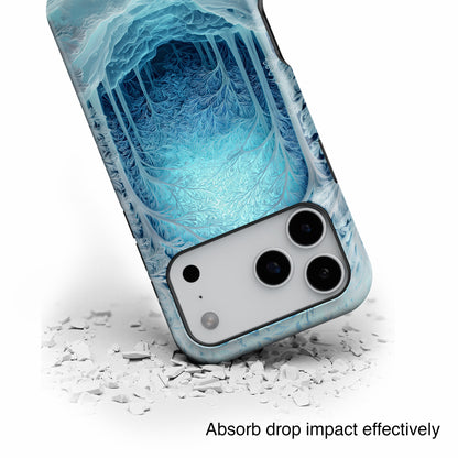 Enchanted Winter Forest Design iPhone Case