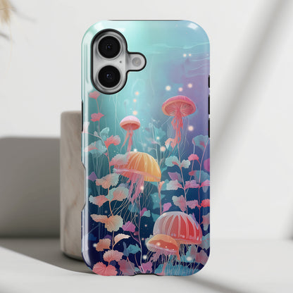 Ethereal Jellyfish Design iPhone Case