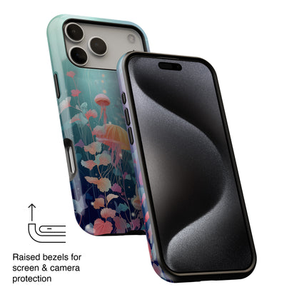 Ethereal Jellyfish Design iPhone Case