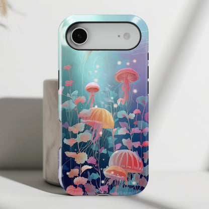 Ethereal Jellyfish Design iPhone Case