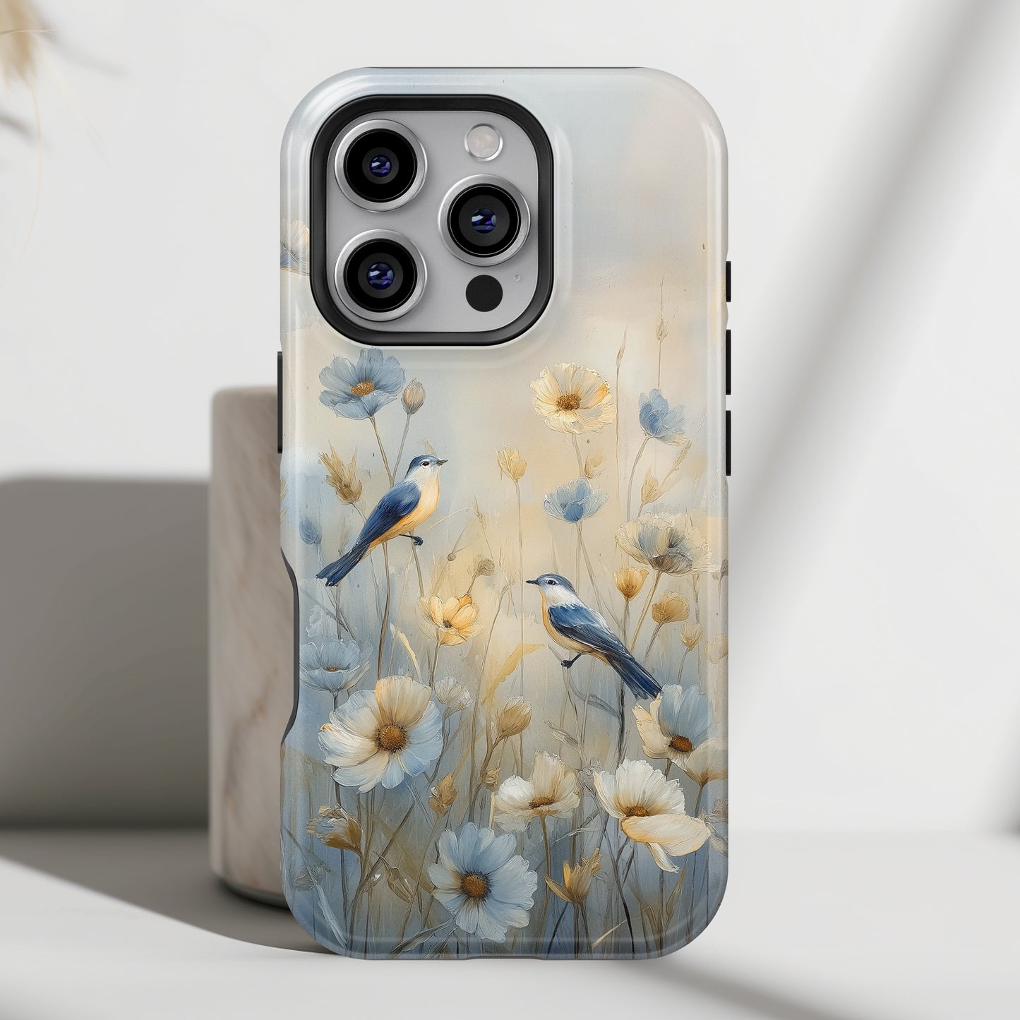 Ethereal Songbird Design iPhone Case