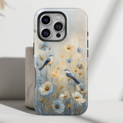 Ethereal Songbird Design iPhone Case