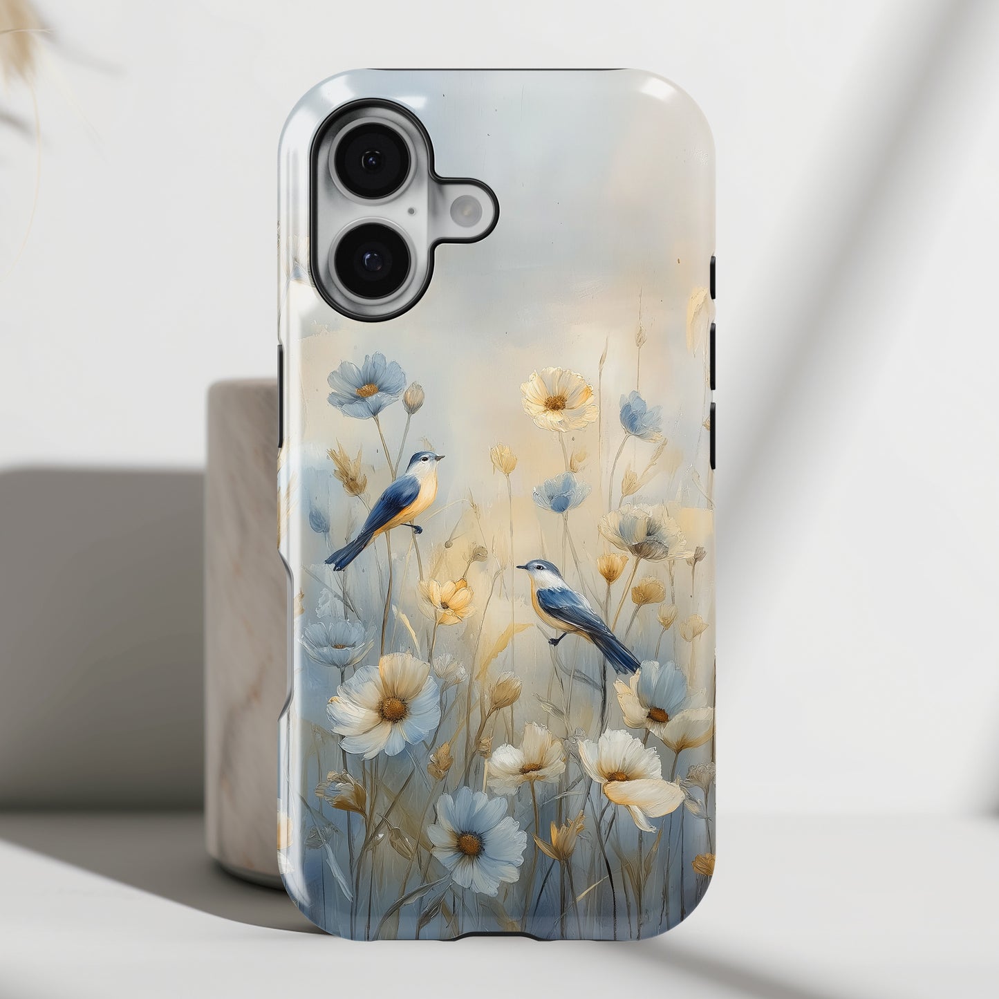 Ethereal Songbird Design iPhone Case