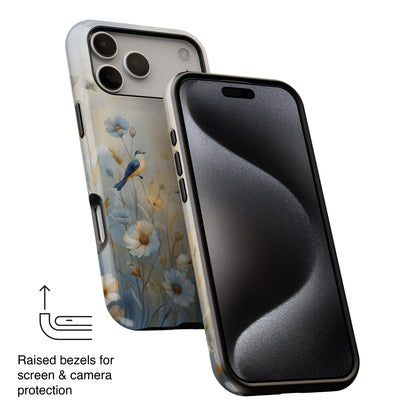 Ethereal Songbird Design iPhone Case