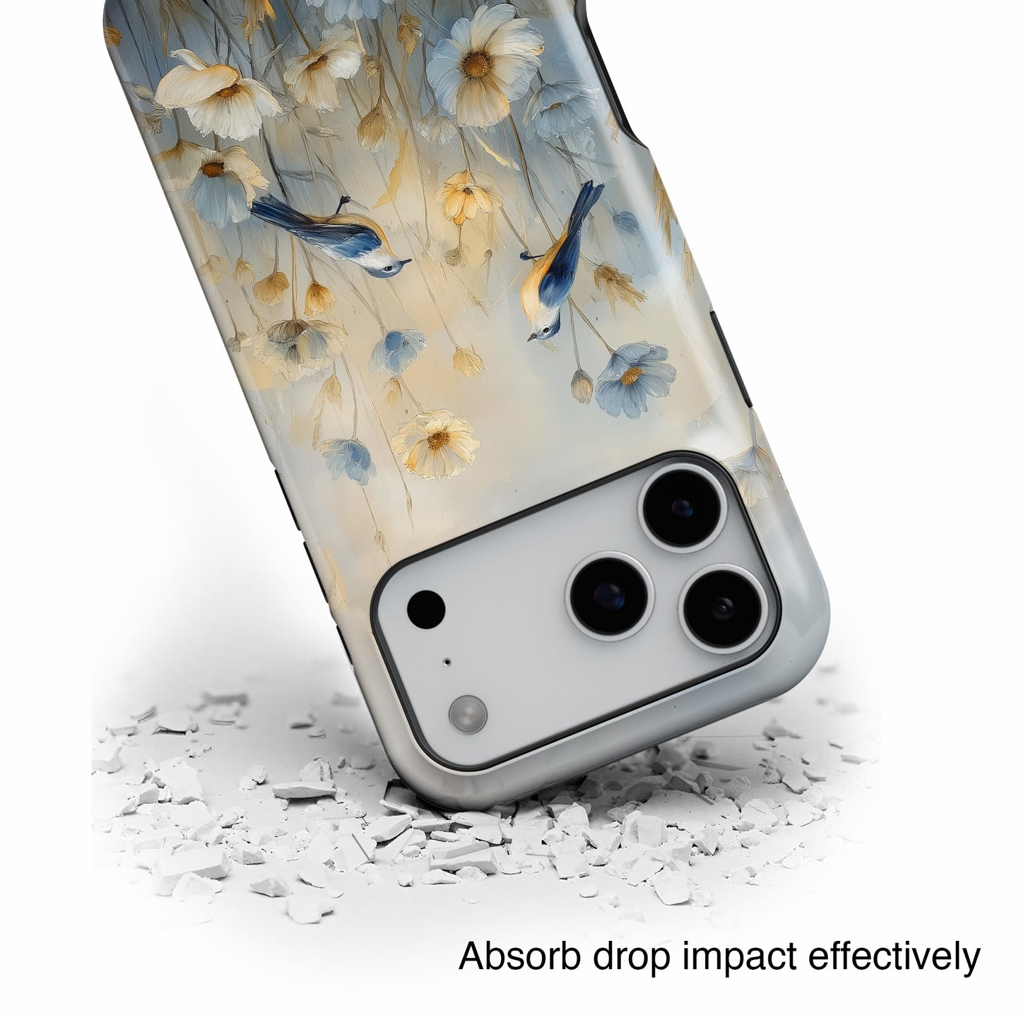 Ethereal Songbird Design iPhone Case