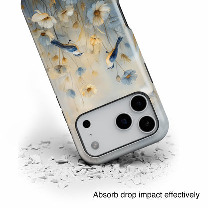 Ethereal Songbird Design iPhone Case