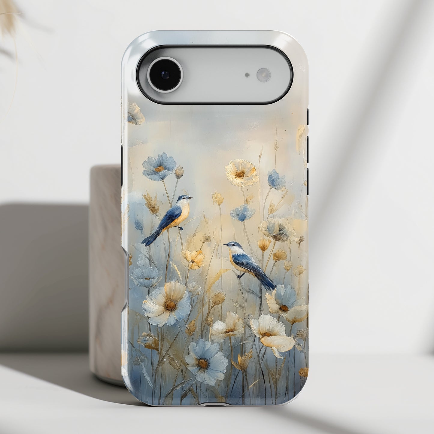 Ethereal Songbird Design iPhone Case