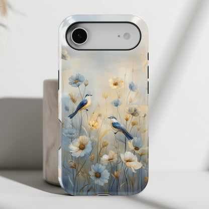 Ethereal Songbird Design iPhone Case