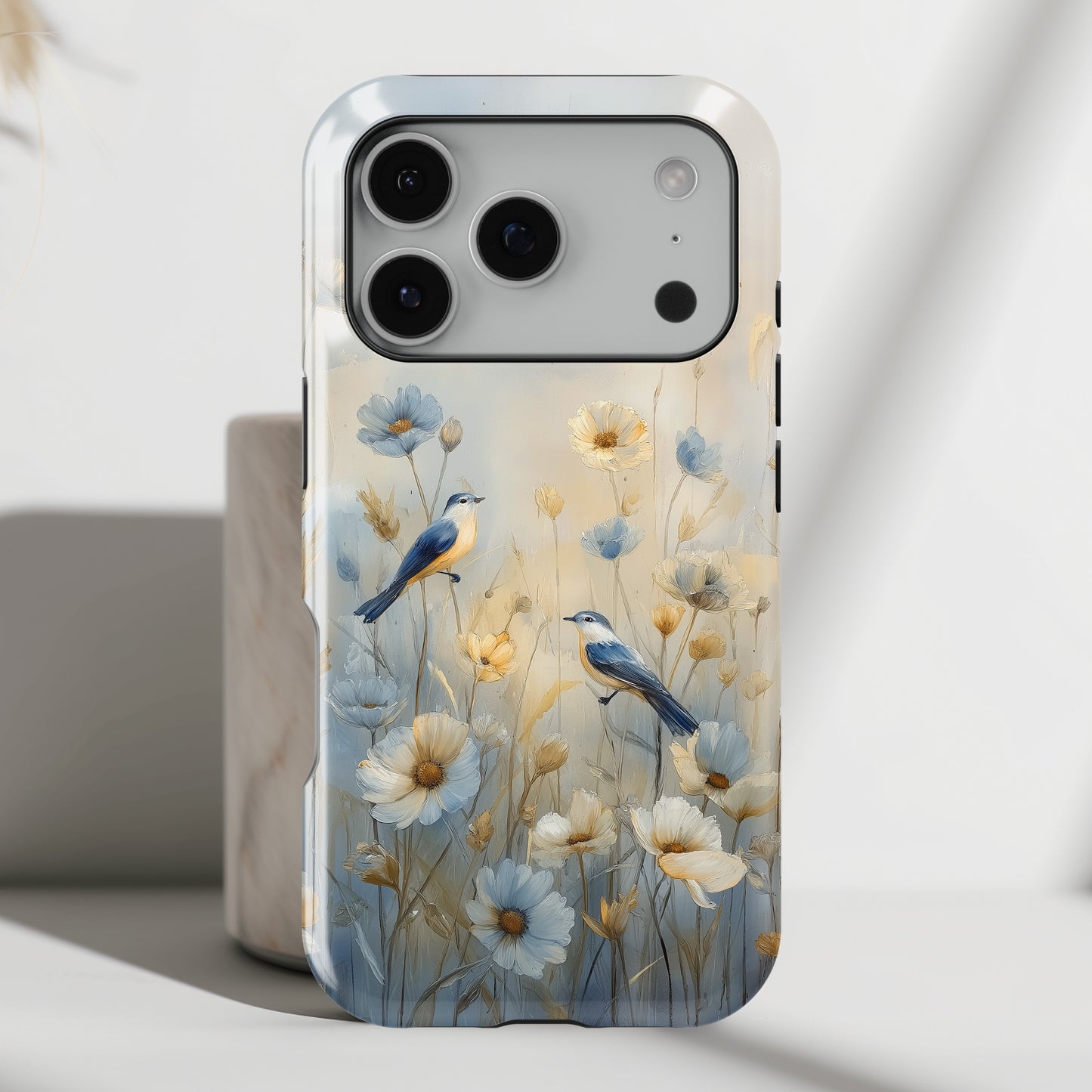 Ethereal Songbird Design iPhone Case