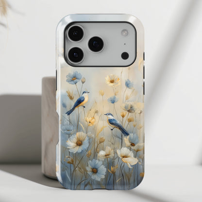 Ethereal Songbird Design iPhone Case