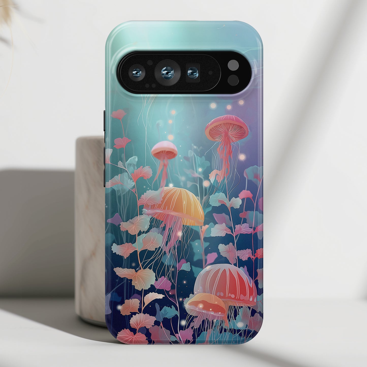 Ethereal Jellyfish Design Phone Case for Google Pixel