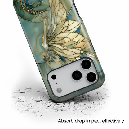 Fairy Stained Glass Design iPhone Case