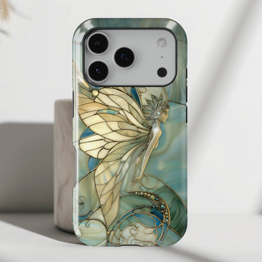 Fairy Stained Glass Design iPhone Case