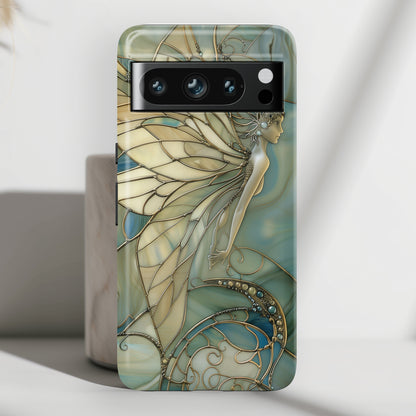 Fairy Stained Glass Design Google Pixel Phone Case