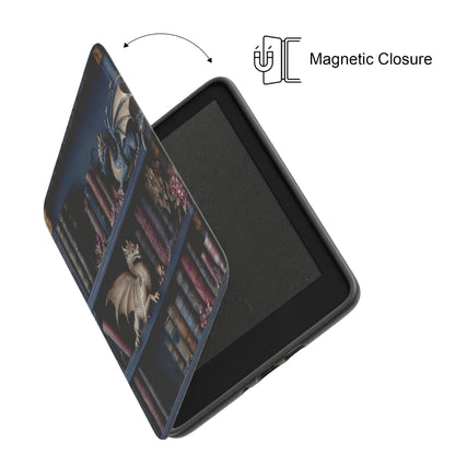 The Dragon's Keep – Fantasy Bookshelf Kindle Case