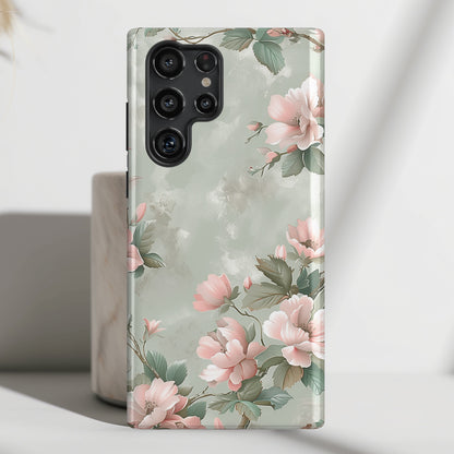 Floral Painting Artwork Design Case for Galaxy S series Phones