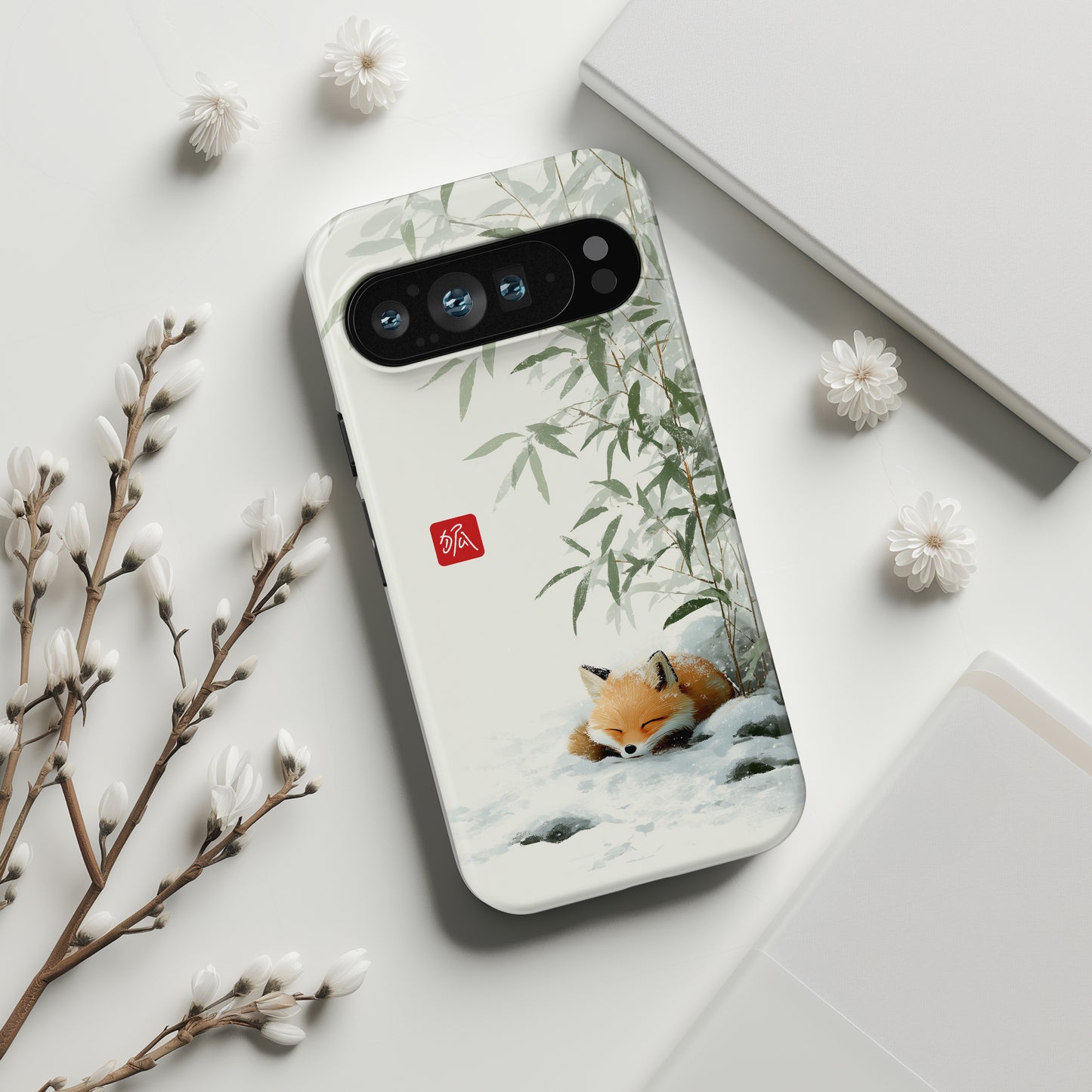 Fox & Frost Design Phone Case for Google Pixel