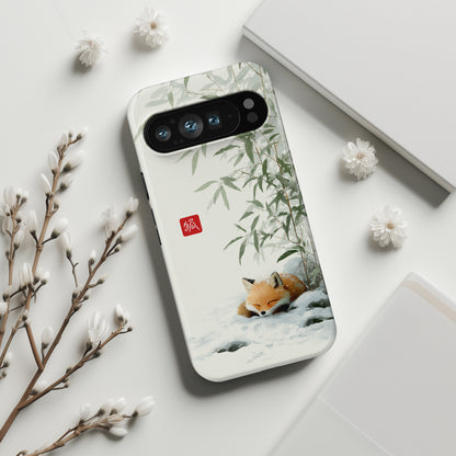 Fox & Frost Design Phone Case for Google Pixel