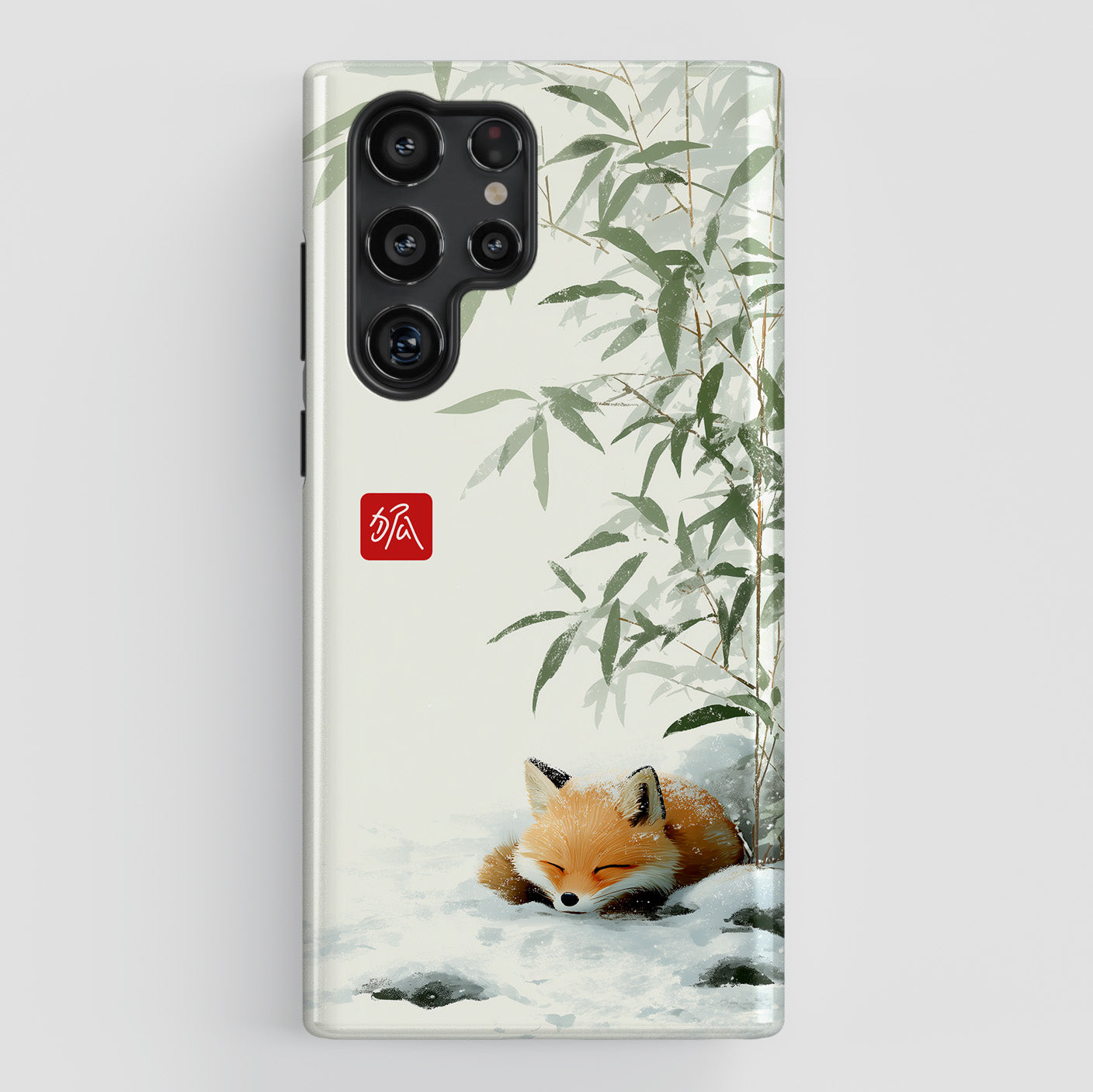 Fox & Frost Design Phone Case for Galaxy S series Phones