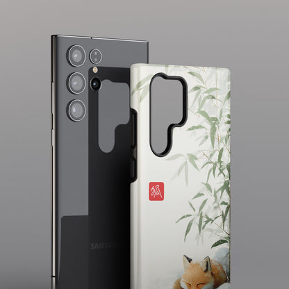 Fox & Frost Design Phone Case for Galaxy S series Phones