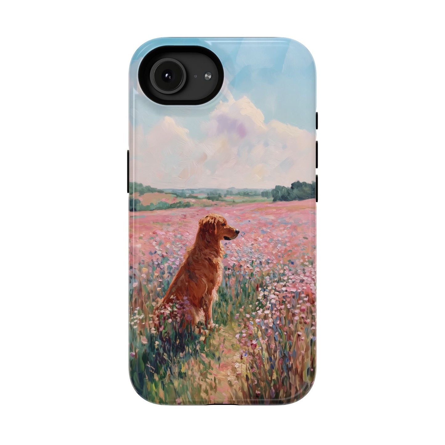 The Golden Meadow Design iPhone Case