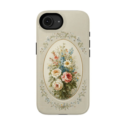 The Classic Rose Cameo – Vintage Floral Design iPhone Case