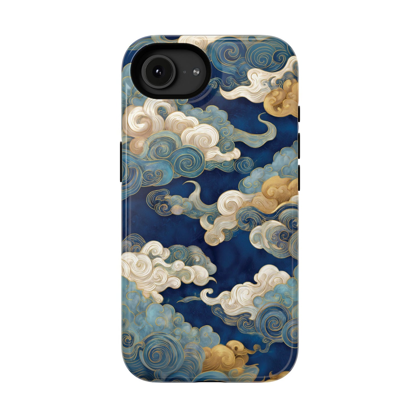 The Twilight Gradient – Celestial Cloud Design iPhone Case