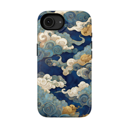 The Twilight Gradient – Celestial Cloud Design iPhone Case