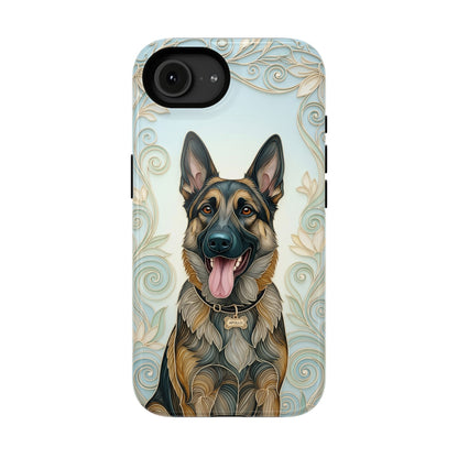The Elegant Filigree – Custom Pet Portrait iPhone Case
