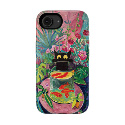 The Fauvist Feline – Fine Art Parody Design iPhone Case