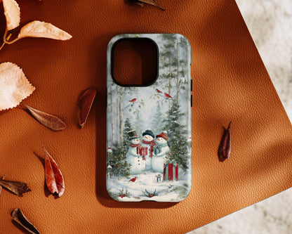 Frosty Friends Design iPhone Case