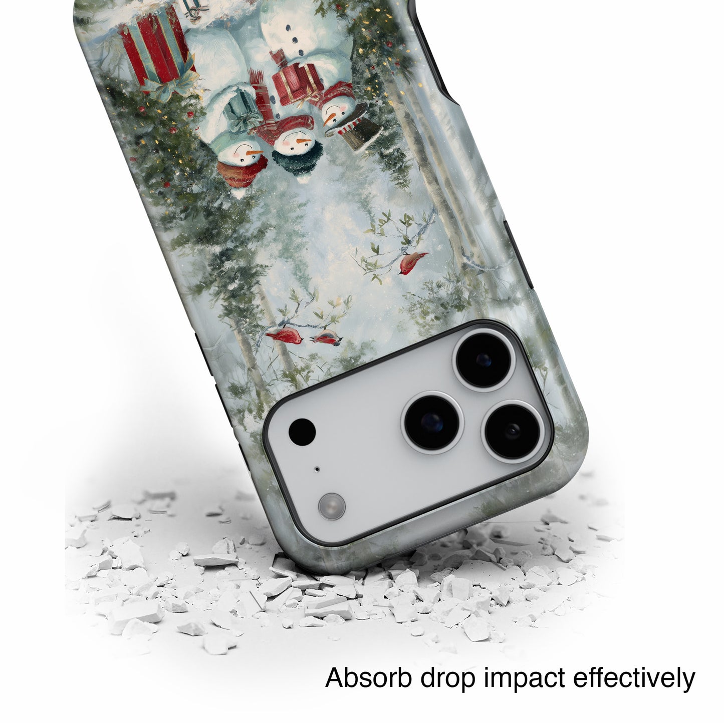 Frosty Friends Design iPhone Case