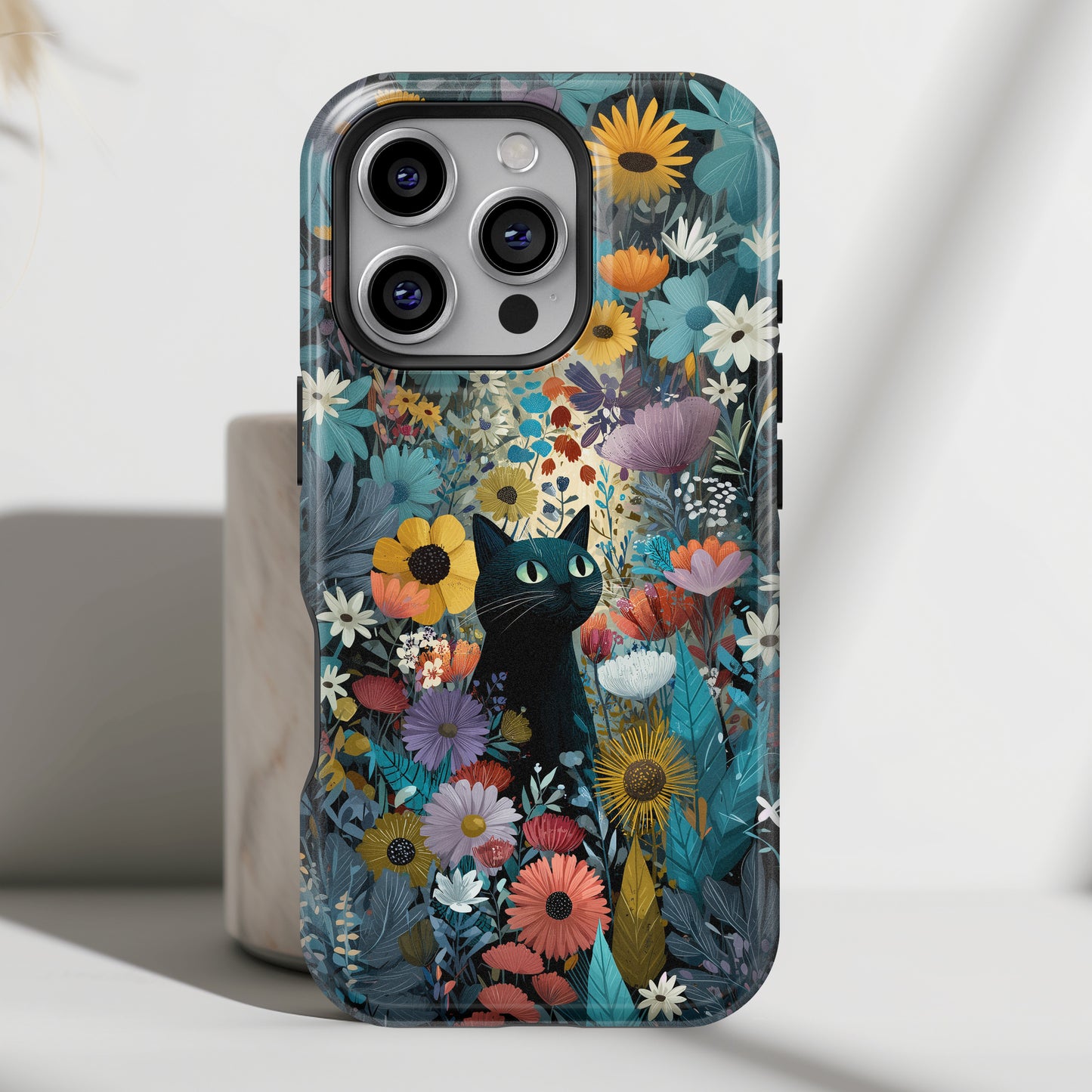 Garden Kitty Design iPhone Case