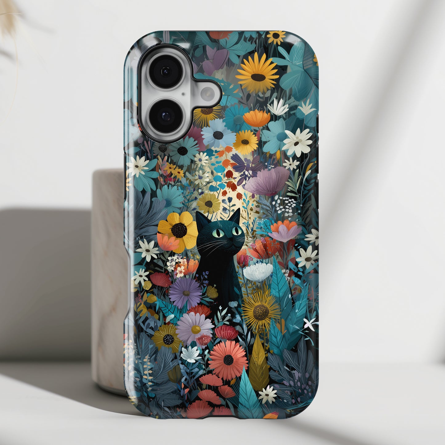 Garden Kitty Design iPhone Case