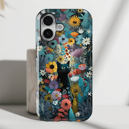 Garden Kitty Design iPhone Case