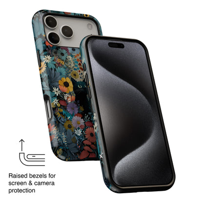 Garden Kitty Design iPhone Case