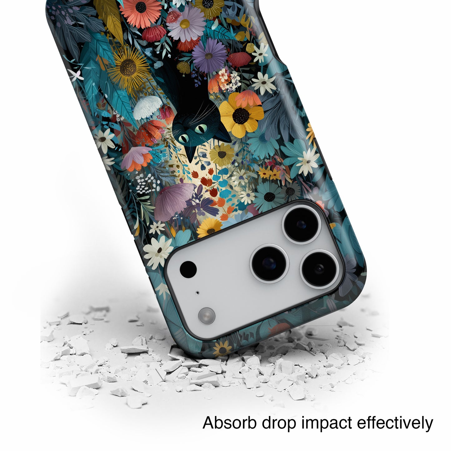 Garden Kitty Design iPhone Case