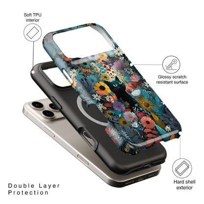Garden Kitty Design iPhone Case