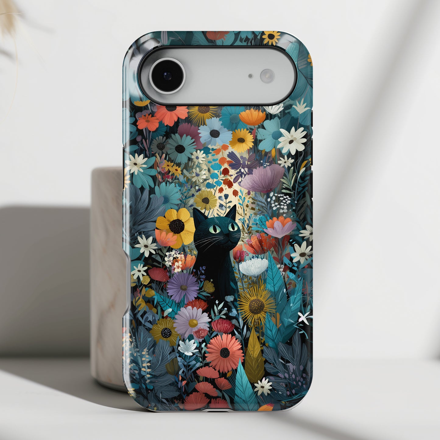 Garden Kitty Design iPhone Case