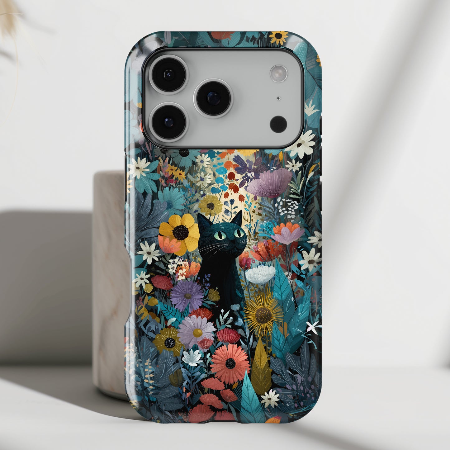 Garden Kitty Design iPhone Case