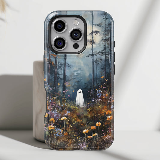 Ghost in Bloom Design iPhone Case (Copy)