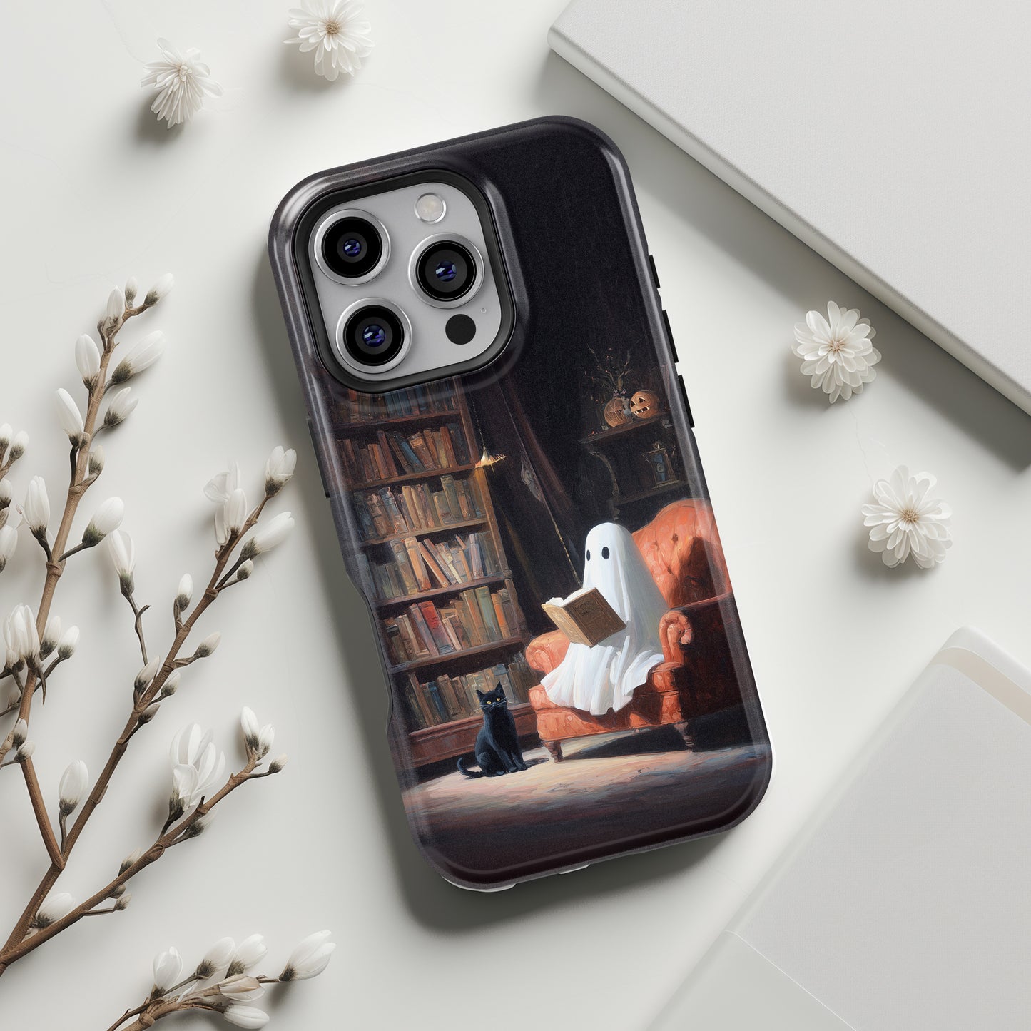 Ghostly Tales Design iPhone Case