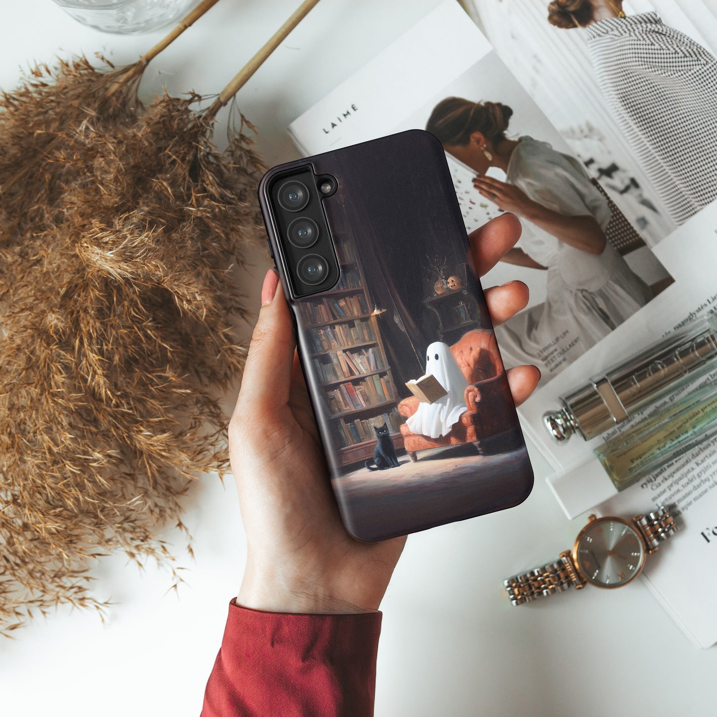 Ghostly Tales Design Phone Case for Galaxy S series Phones