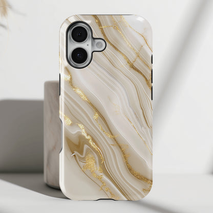 Luxury Gold Marble Case for iPhone