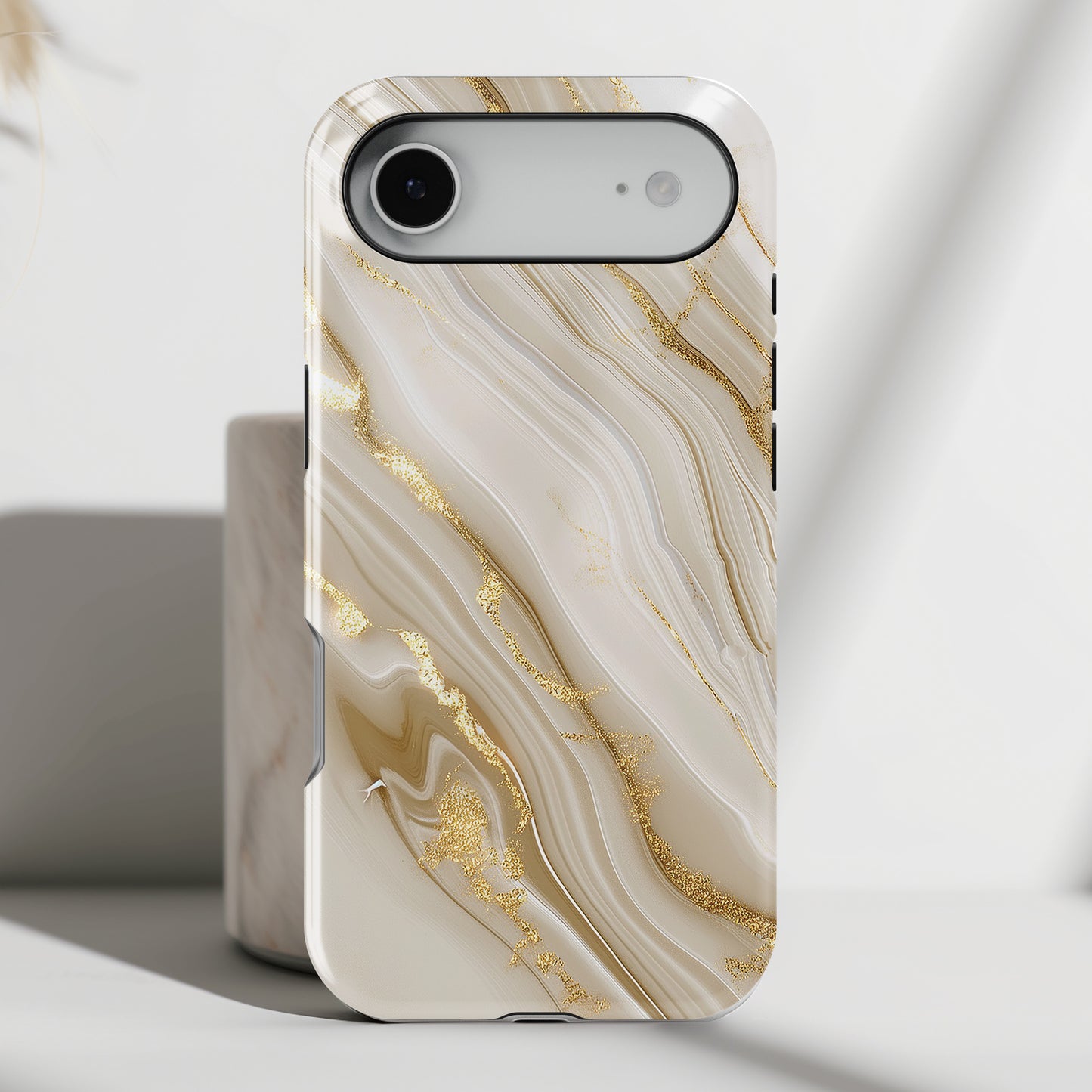 Luxury Gold Marble Case for iPhone