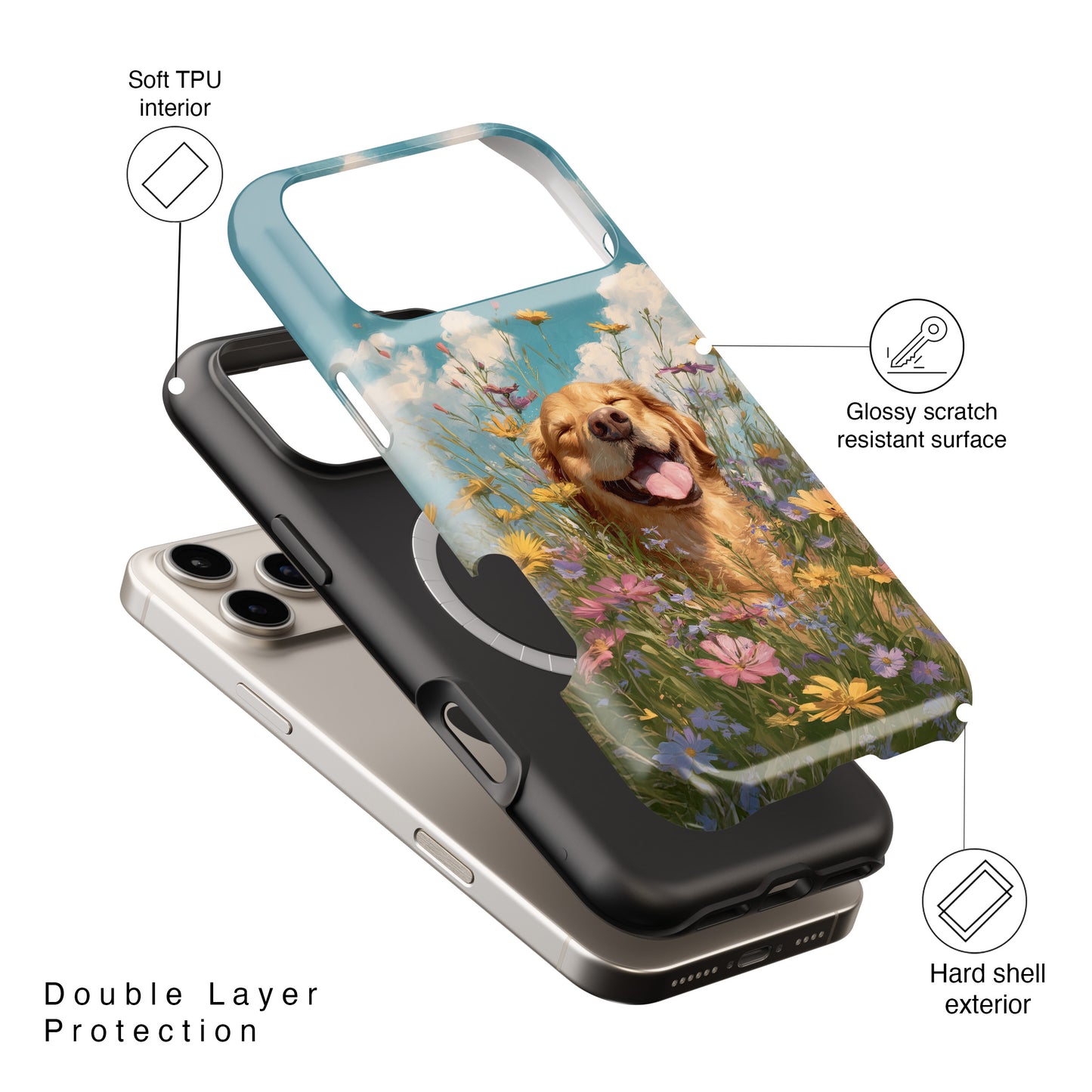 Golden Hour Design iPhone Case