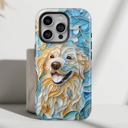 Golden Layers Design iPhone Case